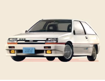 Mitsubishi Mirage Aero GT (C11) '1986–87