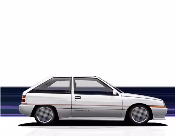 Mitsubishi Mirage Aero GT (C11) '1986–87