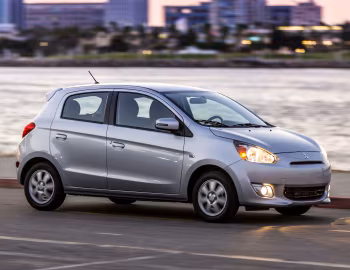 2015 Mitsubishi Mirage ES [North America] '2014–15