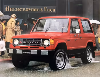 1983–91 Mitsubishi Montero 3-door [North America] (L040) '1983–91