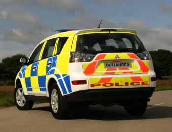Mitsubishi Outlander Police [UK-spec] '2007–09