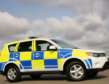 Mitsubishi Outlander Police [UK-spec] '2007–09