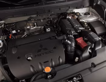 Sob o capô 2013–14 Mitsubishi Outlander Sport [US-spec] '2012–15
