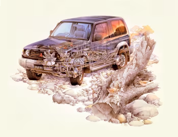 Mitsubishi Pajero Metal Top [Japan] '1991–97