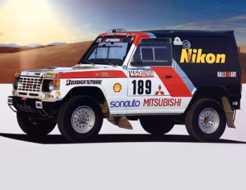 Mitsubishi Pajero Rally Car