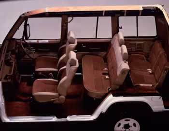 Interior Mitsubishi Pajero Wagon High Roof [Japan] '1983–91