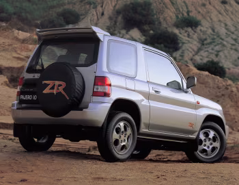 Mitsubishi Pajero iO "ZR" 3-door [Australia] '2001–02