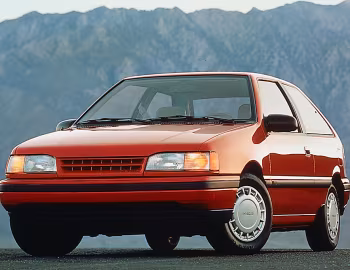 1990–92 Mitsubishi Precis 3-door '1989–92