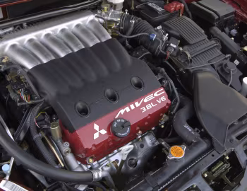 Под капотом 2007–08 Mitsubishi Galant Ralliart [North America] '2006–08