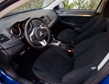 Interior 2009–15 Mitsubishi Lancer Ralliart [North America] '2008–15