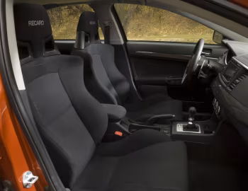 Interior 2009–15 Mitsubishi Lancer Ralliart [North America] '2008–15