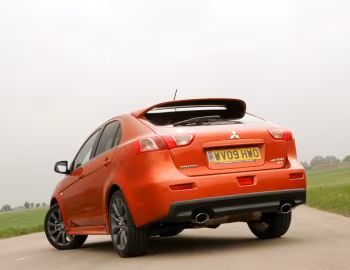 Mitsubishi Lancer Sportback Ralliart [UK-spec] '2009–10