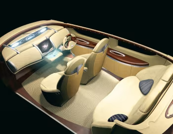 Интерьер Mitsubishi Space Liner Concept '10.2001