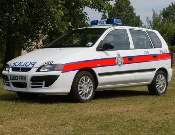 Mitsubishi Space Star Police [UK-spec] '2002–05
