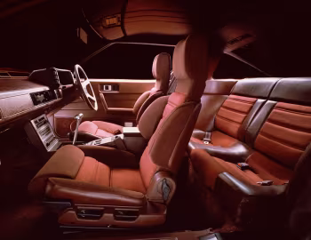Interior Mitsubishi Starion Turbo GSR-III [Japan] (A183A) '05.1982–07.1983