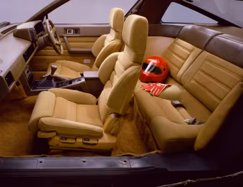 Interior Mitsubishi Starion Turbo GSR-V [Japan] (A183A) '05.1984–08.1985
