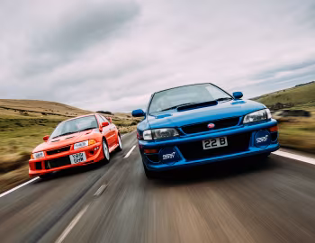 Subaru Impreza 22B STi, Mitsubishi Lancer GSR Evolution VI "Tommi Mäkinen Edition"