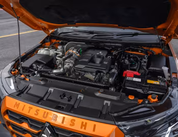 Sous la capuche Mitsubishi Triton Athlete Double Cab [Thailand] '2023–pr.