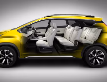 Interior Mitsubishi XM Concept '08.2016