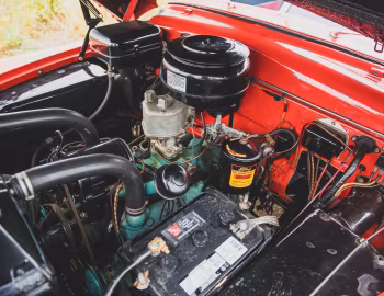 Under The Hood 1951 Monarch Convertible (76)