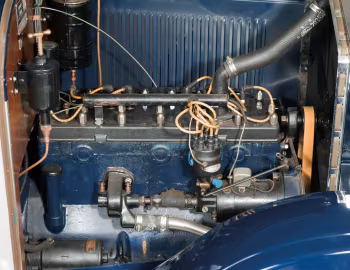 Bajo el capó 1924 Moon 6-50 Touring