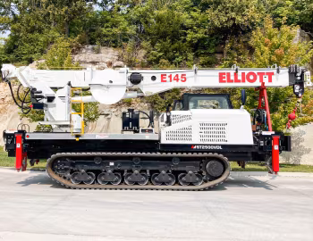 2020 Morooka MST-2500VDL with Elliott E145 track bucket [North America]