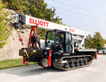 2020 Morooka MST-2500VDL with Elliott E145 track bucket [North America]