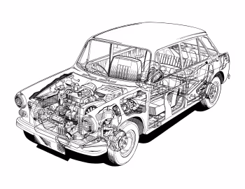 Morris 1100 4-door Saloon [UK-spec] (ADO16) '03.1962–06.1974