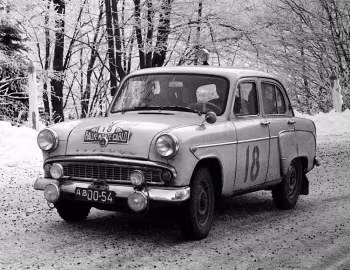 Москвич-403 в ралли "Monte Carlo" '1964