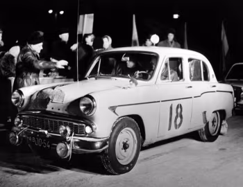 Москвич-403 в ралли "Monte Carlo" '1964