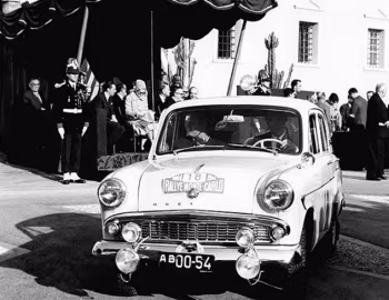 Москвич-403 в ралли "Monte Carlo" '1964