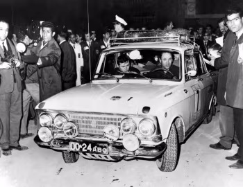 Москвич-412 в ралли "Лондон-Сидней" '1968