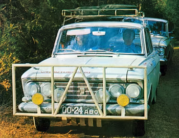 Москвич-412 в ралли "Лондон-Сидней" '1968