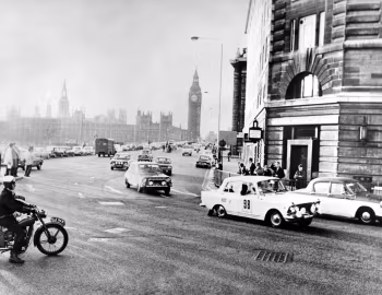 Москвич-412 в ралли "Лондон-Сидней" '1968