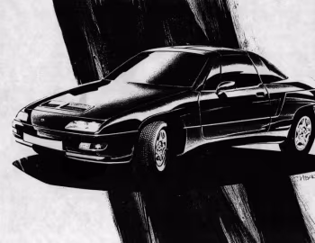 Esboço (sketch) Moskvitch