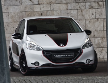 Tuning Peugeot 107 by Musketier