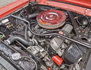 Under The Hood 1965 Ford Mustang Coupe (07-65A)