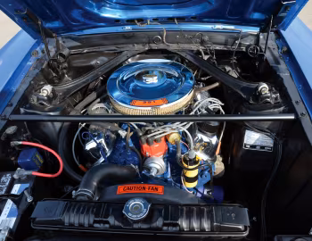 Under The Hood 1969 Ford Mustang Mach 1 351 (63C)