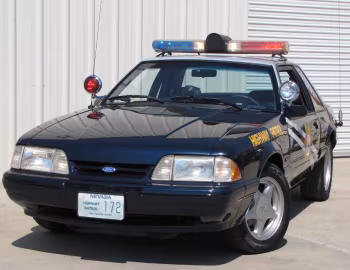1992 Ford Mustang SSP Police
