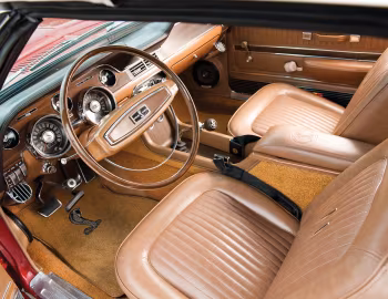 Intérieur 1968 Shelby GT500 Convertible