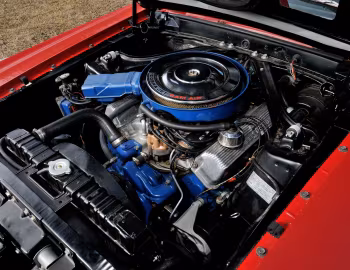 Sous la capuche 1969 Shelby GT500 Convertible