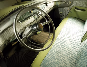 Interior 1956 Nash Ambassador Custom Sedan (5685-2)
