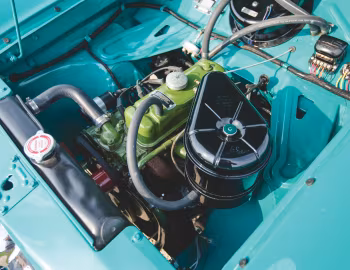 Under The Hood 1954–55 Nash Metropolitan Convertible (541)