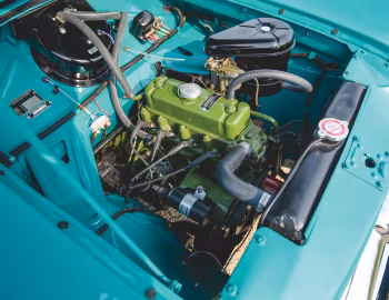 Under The Hood 1954–55 Nash Metropolitan Convertible (541)
