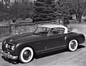 1954 Nash-Healey Le Mans Coupe (three-piece rear window)