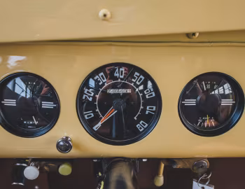 仪表台 1949 Nash Model 3248 Wayne School Bus