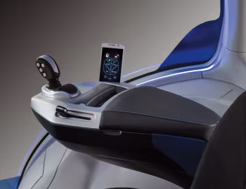 Intérieur New Holland Methane Power Concept Tractor '08.2017