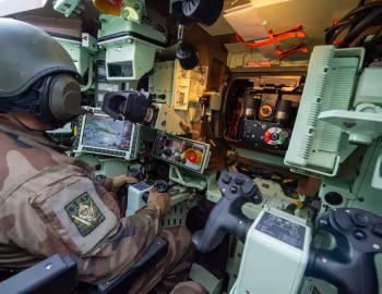 Интерьер Nexter EBRC Jaguar '2021–н.в.