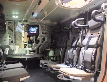 Интерьер Renault-Nexter VBCI-2 '09.2015–18