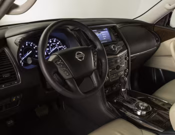 Interior 2017–20 Nissan Armada [North America] '2016–20